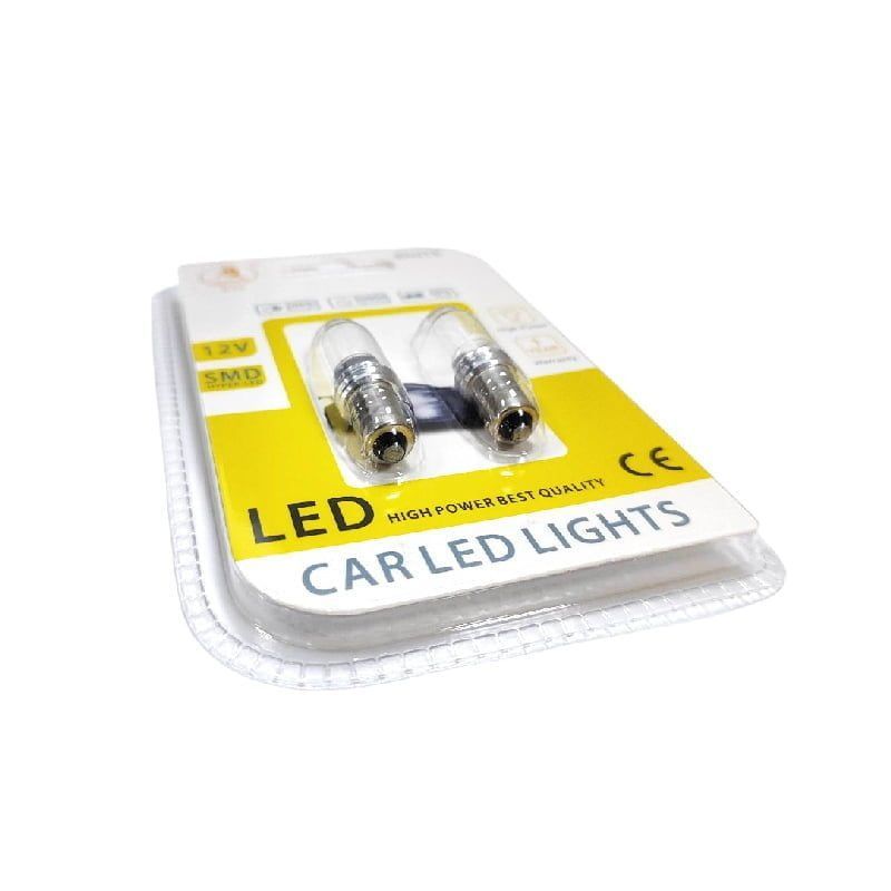 EJC Λάμπες Αυτοκινήτου BA9S-3 SMD 12v 2τμχ ψυχρό φως - LED light - Image 2