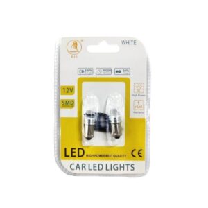 EJC Λάμπες Αυτοκινήτου BA9S-3 SMD 12v 2τμχ ψυχρό φως - LED light - sukki.gr