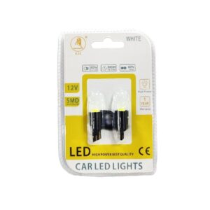 EJC Λάμπες Αυτοκινήτου T10-4LED SMD LED 12v 2τμχ ψυχρό φως - LED light - sukki.gr