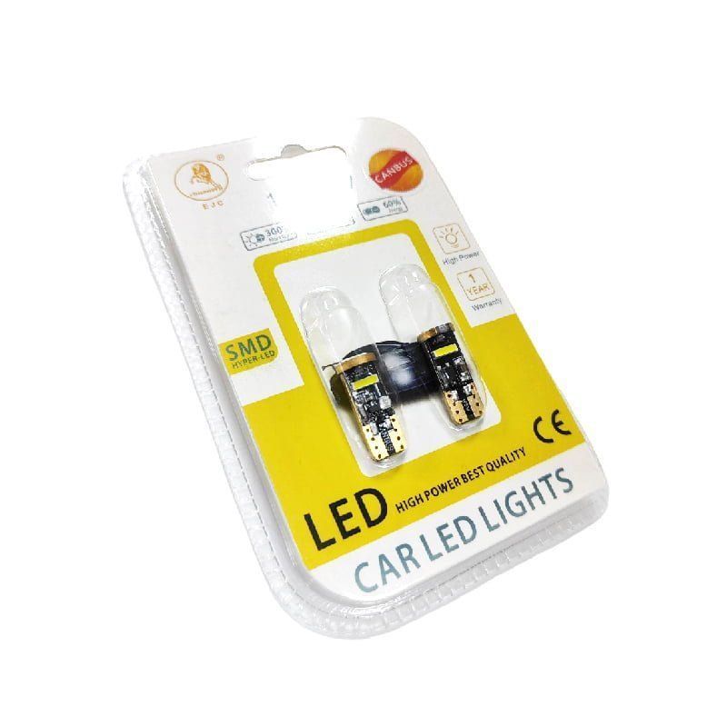 EJC Λάμπες Αυτοκινήτου Canbus T10-7020-3SMD LED 12v 2τμχ ψυχρό φως - LED light - Image 2