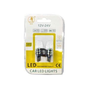 EJC Λάμπες Αυτοκινήτου 2016-24LED 12V-24 2τμχ ψυχρό φως – LED light - sukki.gr