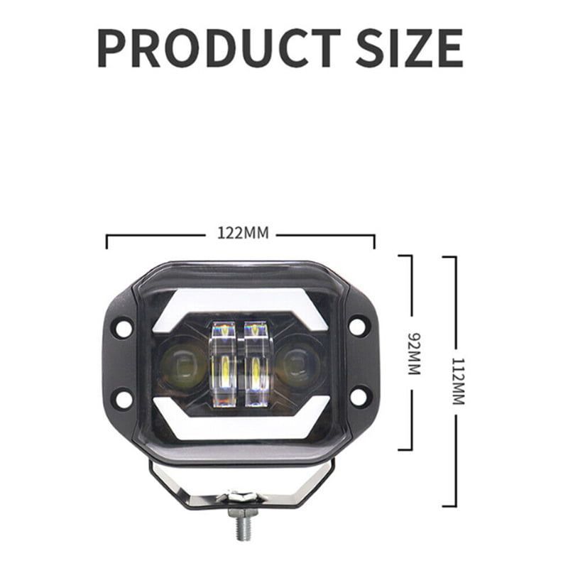 EJC LED προβολέας εργασίας 6000Κ 10-80V - LED Working Light - Image 4