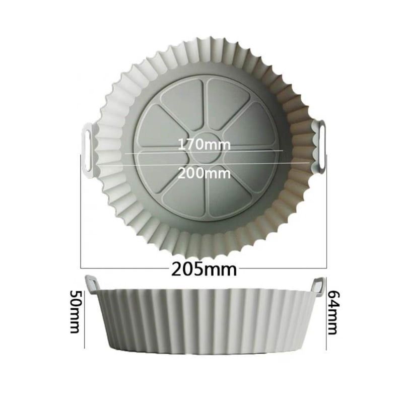 Φόρμα Σιλικόνης Για Air Fryer – Silicone Pot Pad - Image 6