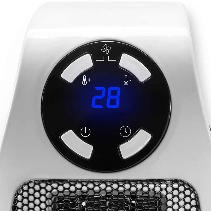 Φορητό αερόθερμο πρίζας 500W - Handy portable warm air blower heater - Image 3