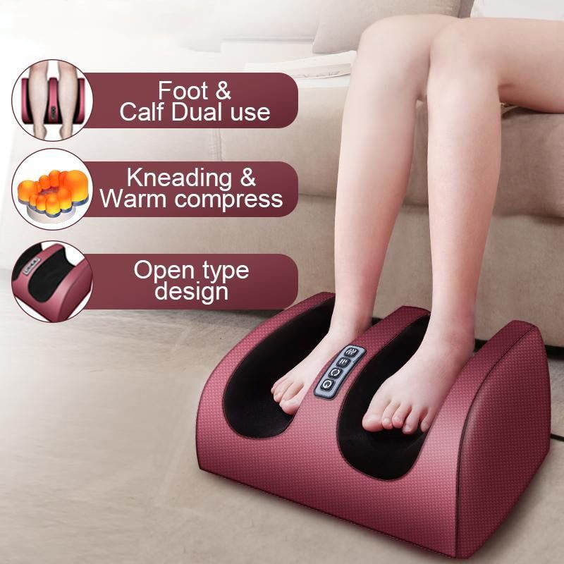 Συσκευή Μασάζ για τα Πόδια με Θερμότητα - Electric Foot Massager - Image 3