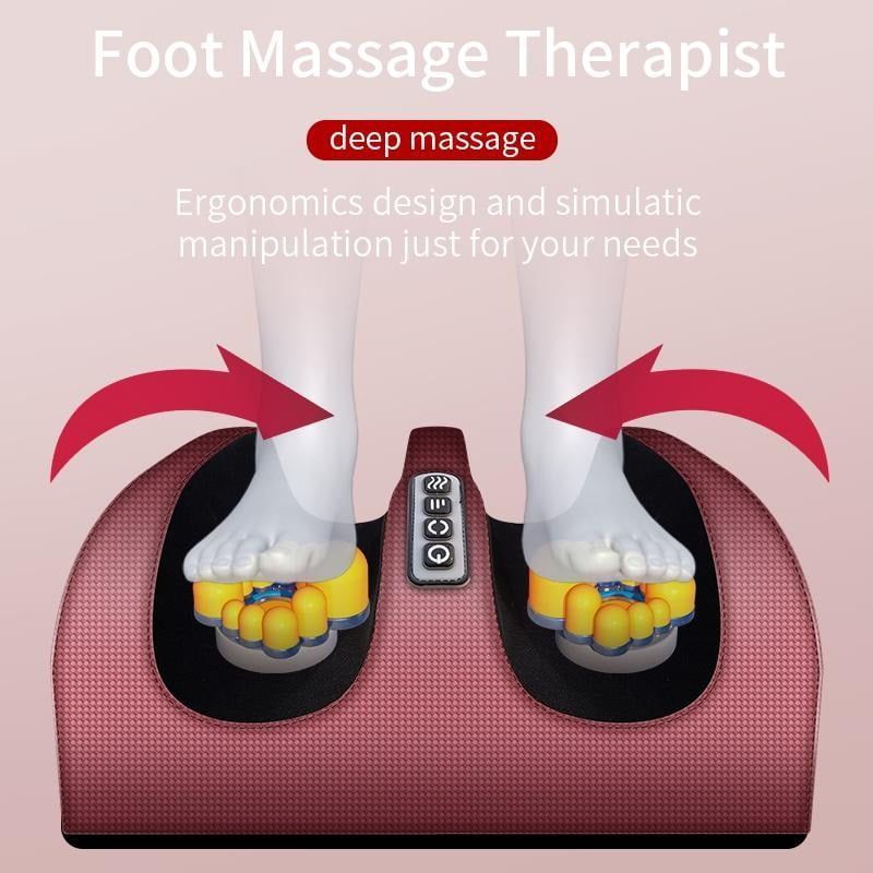Συσκευή Μασάζ για τα Πόδια με Θερμότητα - Electric Foot Massager - Image 5
