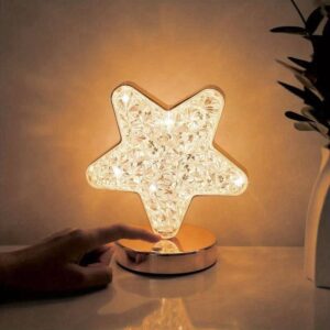 Επιτραπέζιο Φωτιστικό Αστέρι με USB 700K-6500K - USB Highlight three gear lamp Model:8207 - sukki.gr