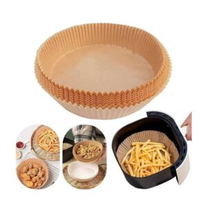 Bellhowell Αντικολλητικό Χαρτί για Air Fryer 50τμχ - Air fryer pad paper 50pcs - sukki.gr
