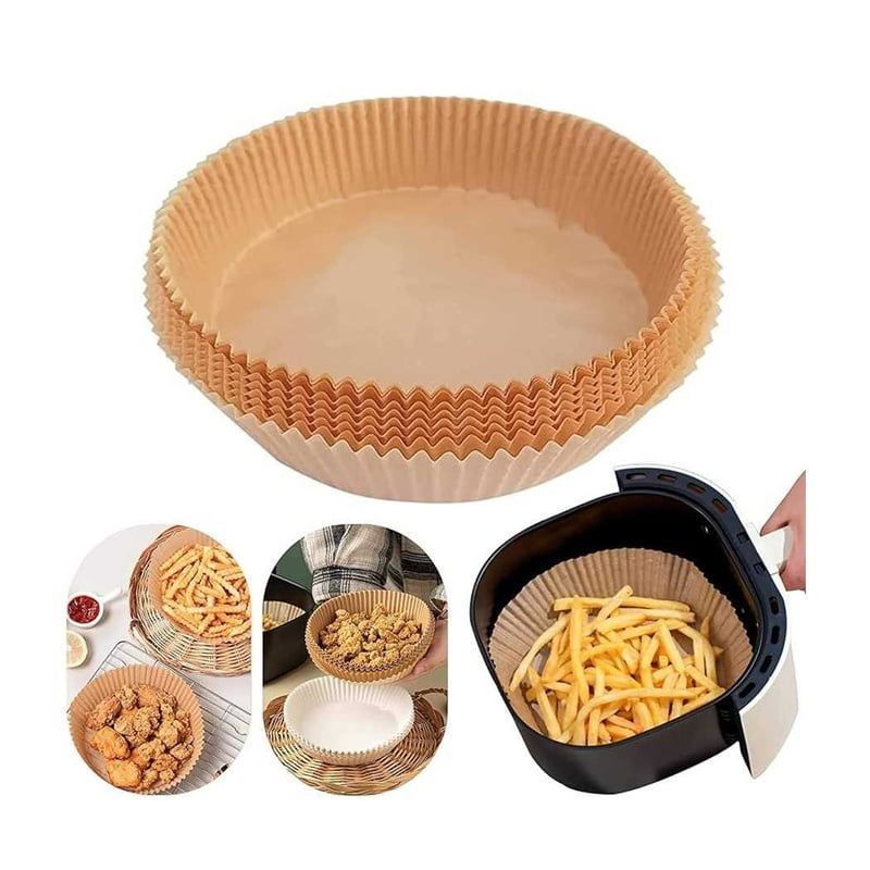 Bellhowell Αντικολλητικό Χαρτί για Air Fryer 50τμχ - Air fryer pad paper 50pcs - sukki.gr