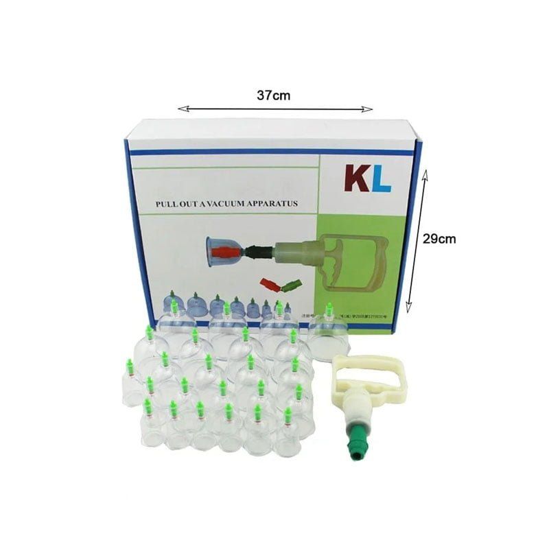 KL Θεραπευτική Συσκευή με Βεντούζες 24τμχ - Pull Out A Vacuum Apparatus 24pcs - Image 4