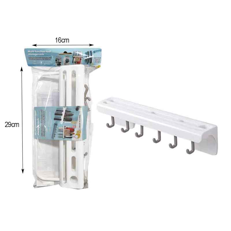 Κρεμάστρα κουζίνας για μαγειρικά σκεύη -Multifunction tool storage rack - Image 3