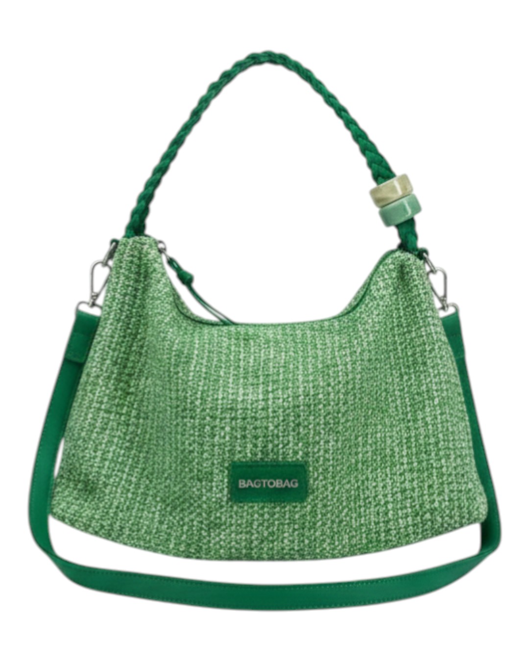 Τσάντα ώμου A8026 – Πράσινο BAG TO BAG - sukki.gr