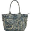 Τσάντα ώμου J2512 – Γαλάζιο BAG TO BAG - sukki.gr