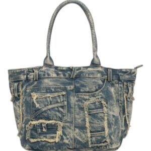 Τσάντα ώμου J2512 – Γαλάζιο BAG TO BAG - sukki.gr