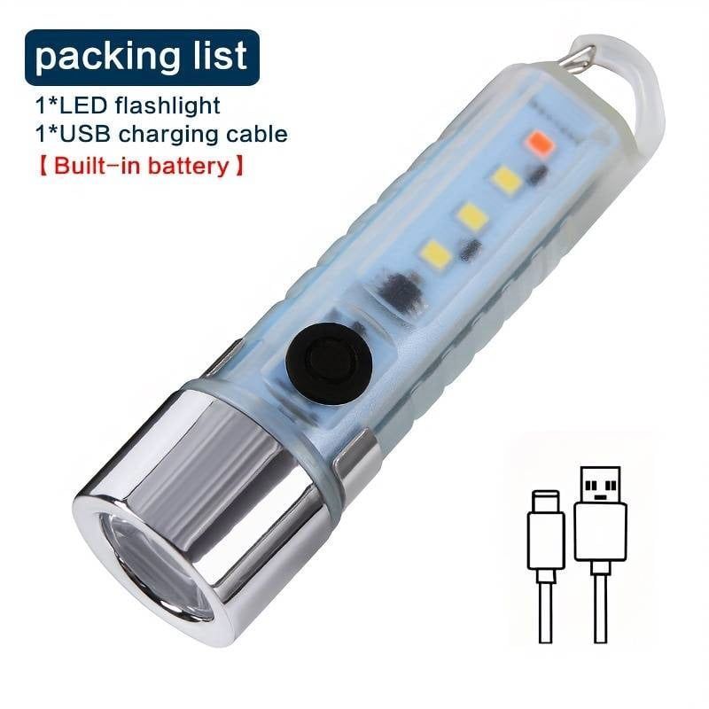 Επαναφορτιζόμενος Φακός LED ZJ-012 - Multifunctional LED Flashlight - Image 2