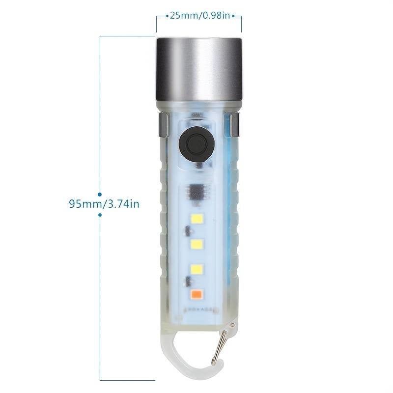 Επαναφορτιζόμενος Φακός LED ZJ-012 - Multifunctional LED Flashlight - Image 3