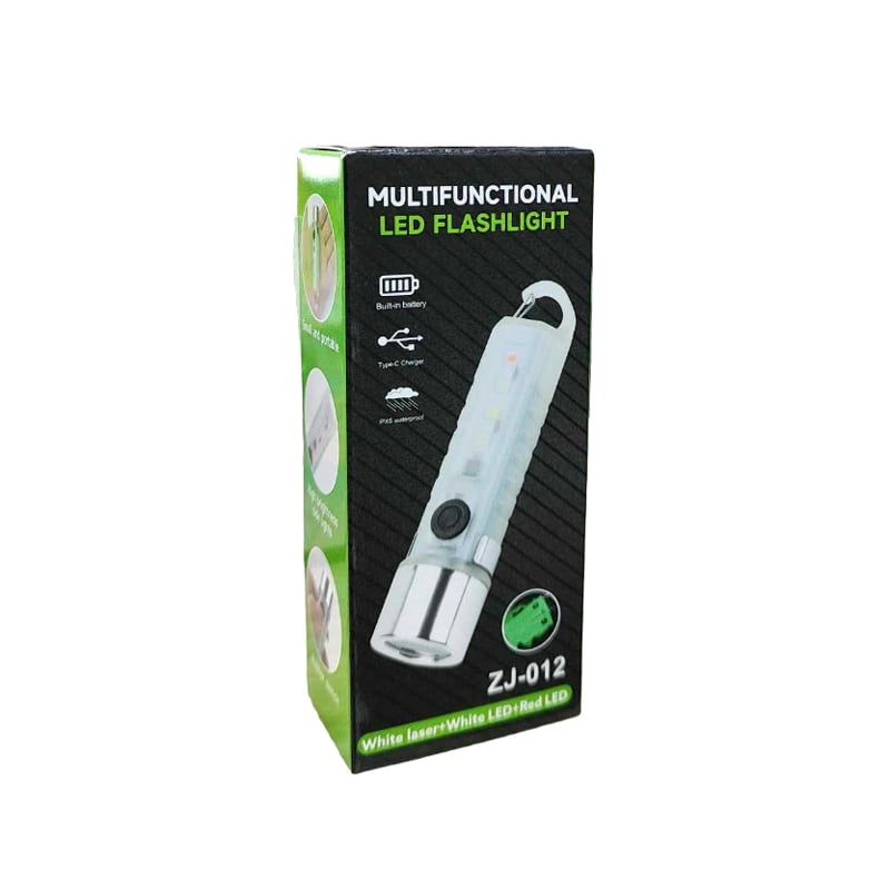 Επαναφορτιζόμενος Φακός LED ZJ-012 - Multifunctional LED Flashlight - Image 6