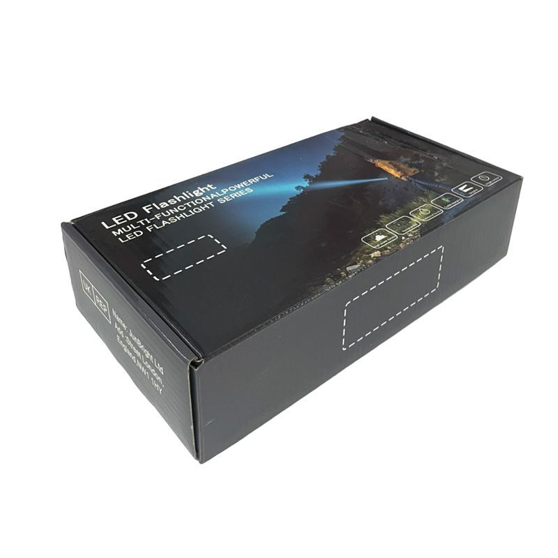Επαναφορτιζόμενος Φακός LED USB 5021A - Multi-functional Powerful Flashlight Series - Image 2
