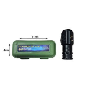 Alternative view of Μίνι Φακός Επαναφορτιζόμενος LED Τσέπης USB Charge  - Small Flashlight Power Style