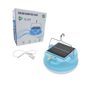 Φορητό Φωτιστικό με Ηλιακό Πάνελ XK-3140 - Solar Camping Light - sukki.gr
