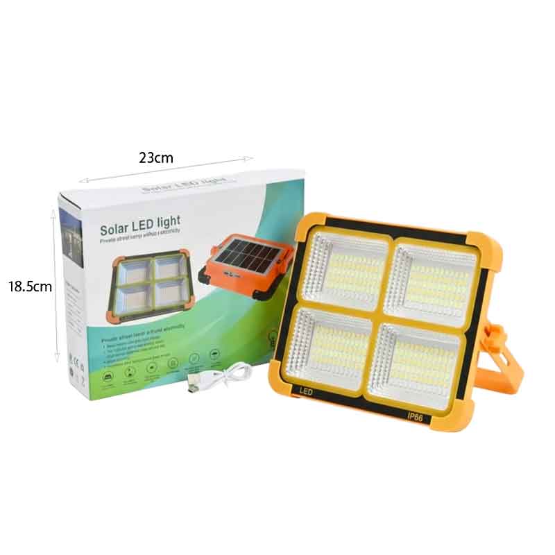 Ηλιακός Προβολέας LED Με Πάνελ – Solar LED Floodlight with Panel - Image 4