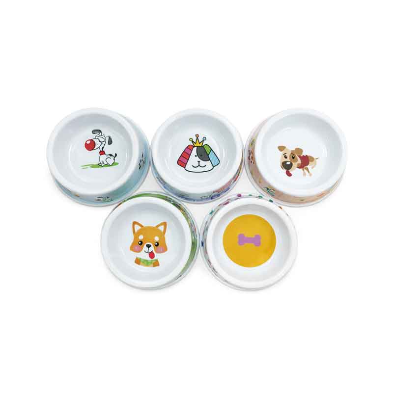 Μπολ Φαγητού Σκύλου με Σχέδιο Cartoon - Cartoon Dog Food Bowl - Image 2