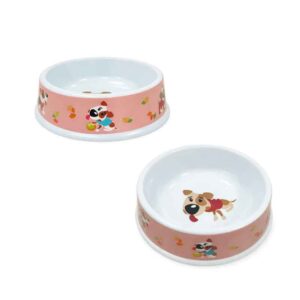 Μπολ Φαγητού Σκύλου με Σχέδιο Cartoon - Cartoon Dog Food Bowl - sukki.gr