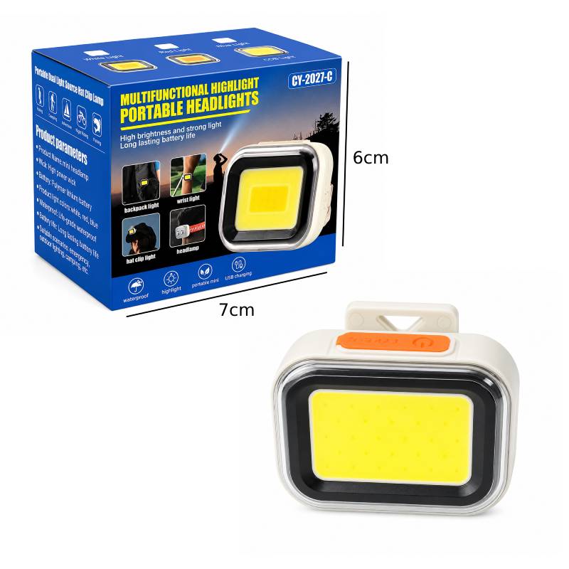 Επαναφορτιζόμενος Φακός Κεφαλής LED CY-2027-C - Rechargeable LED Headlamp - Image 3