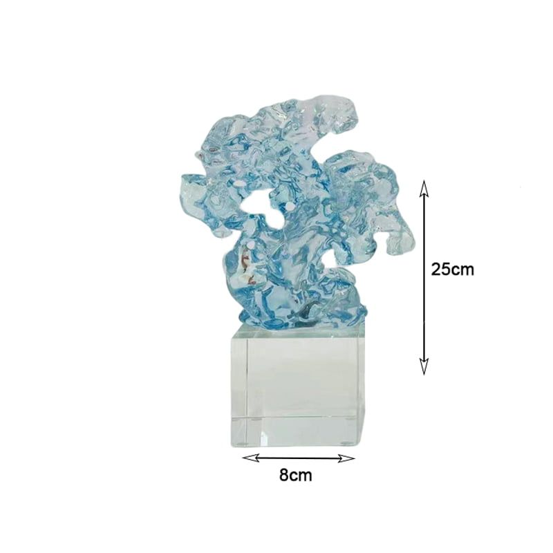 Γυάλινο Διακοσμητικό Γλυπτό - Glass Sculpture Decor - Image 2