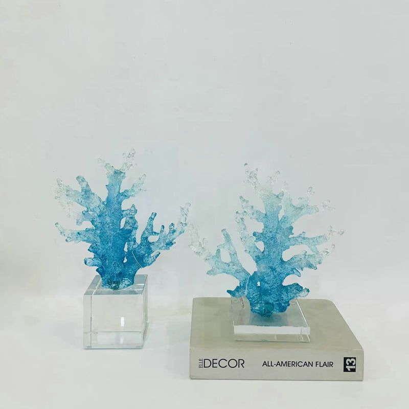 Γυάλινο Διακοσμητικό Γλυπτό - Glass Sculpture Decor - sukki.gr