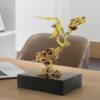 Χρυσό Διακοσμητικό με Μαρμάρινη Βάση - Gold Sculpture Decor - sukki.gr