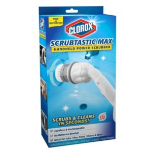 Alternative view of Clorox Επαναφορτιζόμενη Βούρτσα Καθαρισμού με 2 Κεφαλές - Scrubtastic Max Handheld Power Scrubber