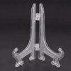 Διάφανη Πλαστική Βάση Κορνίζας 13x10cm 2τμχ - Clear Plastic Frame Stand 2pcs - sukki.gr