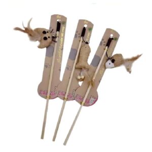 Παιχνίδι γάτας ραβδί - Stick cat toy - sukki.gr