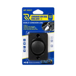 Rchang Φορτιστής Αυτοκινήτου με 2 θύρες USΒ 12/24V 3.1A W05237 - Cargador USB Dual