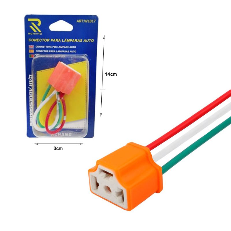 Rchang Αντάπτορας για Λάμπες Φις H4 W1017 - Light Connector Adapter - Image 2