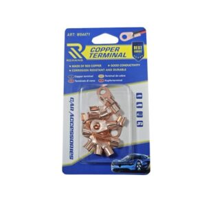 Rchang Ακροδέκτες Οπής Χάλκινο 12τμχ 20A W04471 - Copper terminal 12pcs - sukki.gr