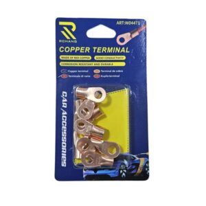 Rchang Ακροδέκτες Οπής Χάλκινο 10τμχ 40A W04471 - Copper terminal 10pcs - sukki.gr