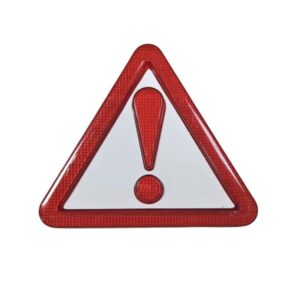 Προειδοποιητικό Αυτοκόλλητο Τρίγωνο 13x13cm - Warning Triangle Sticker - sukki.gr