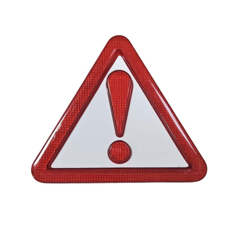 Προειδοποιητικό Αυτοκόλλητο Τρίγωνο 13x13cm - Warning Triangle Sticker - sukki.gr