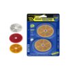 Rchang Στρογγυλοί Ανακλαστήρες 2τμχ W16300 60mm- Round Reflectors 2pcs - sukki.gr