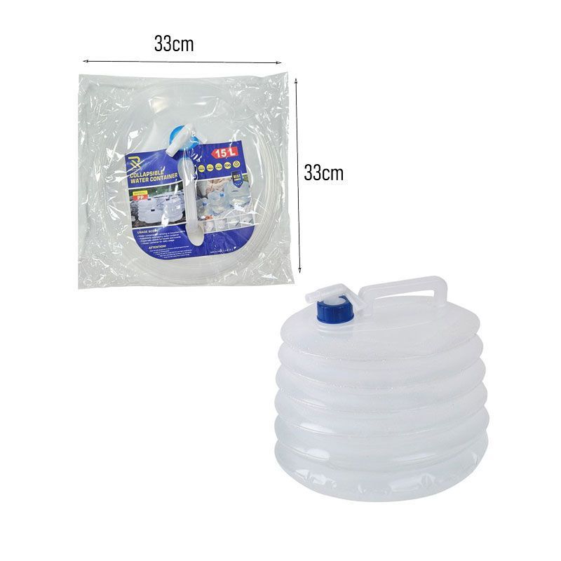 Πτυσσόμενο Δοχείο Νερού 15L με Βρύση - Collapsible Water Container 15L with Spigot - Image 3