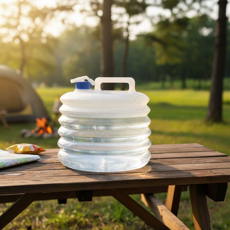 Πτυσσόμενο Δοχείο Νερού 15L με Βρύση - Collapsible Water Container 15L with Spigot - Image 2