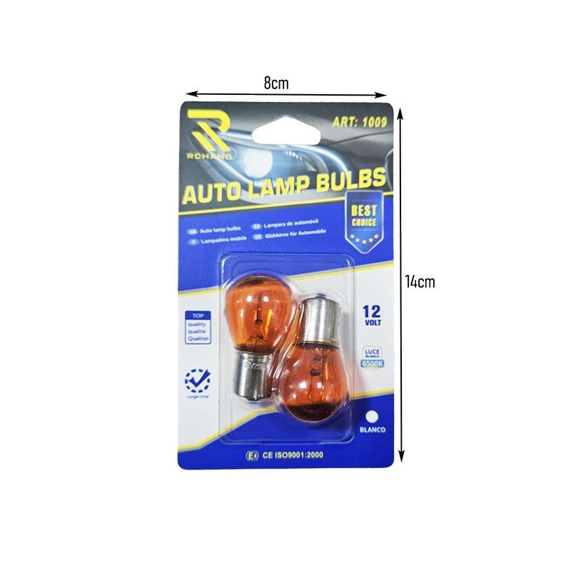 RCHANG Λάμπες Αυτοκινήτου 1009 – Σετ 2 Τεμαχίων 12V 6500K - Auto Lamp Bulbs - Image 3