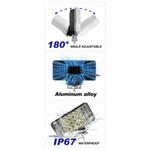 Alternative view of Rchang Προβολέας Εργασίας LED 38W για Οχήματα 270° - 38W LED Work Light for Vehicles 270°