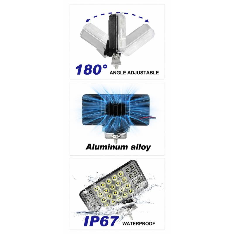 Rchang Προβολέας Εργασίας LED 38W για Οχήματα 270° - 38W LED Work Light for Vehicles 270° - Image 2
