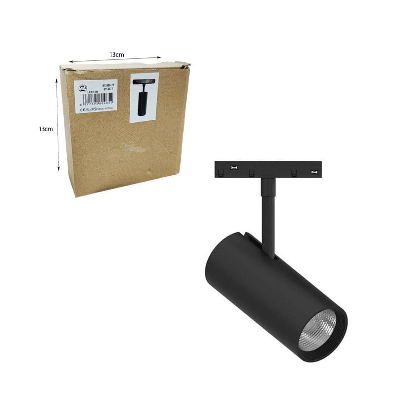 R&H Μαγνητικό Σποτ Για Μαγνητικές Ράγες LED 12W OSRAM 4000K - Magnetic Spot For Magnetic LED Tracks - Image 3