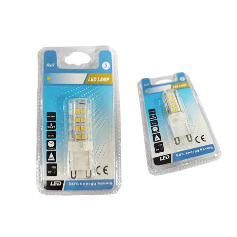 Λάμπα LED G9 5W 400lm – LED Bulb G9 - sukki.gr