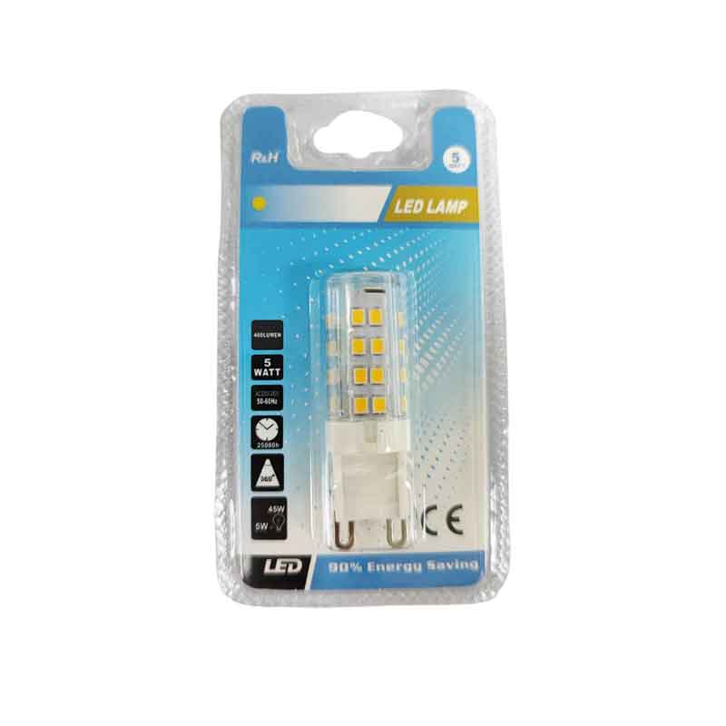 Λάμπα LED G9 5W 400lm – LED Bulb G9 - Image 2