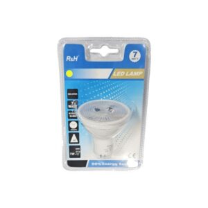 Λάμπα LED GU10 7W Θερμό Χρώμα 3000K – LED Bulb GU10 - sukki.gr